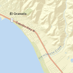 El Granada Street Map
