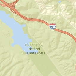 88 Cañada Rd, Golden Gate National Recreation Area, Redwood  Street Map