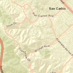 San Carlos Street Map