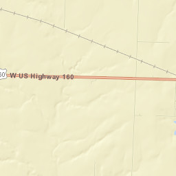 Barton County Street Map