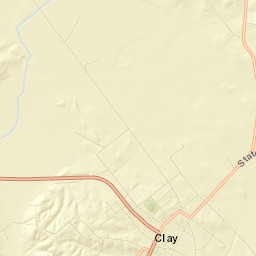 Clay Street Map