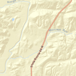 Ohio County Street Map