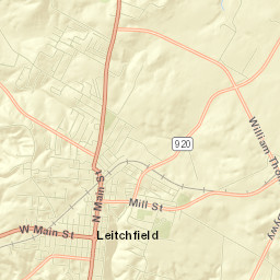 Leitchfield Street Map