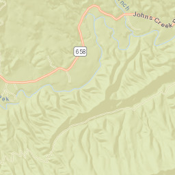 Craig County Street Map