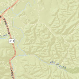 New Castle Street Map