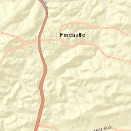 Fincastle Street Map