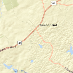 Cumberland Street Map