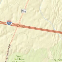 New Kent County Street Map