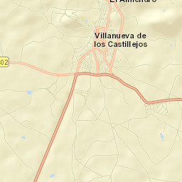 Villanueva de los Castillejos Street Map