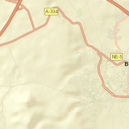 Baza Street Map