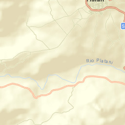 San Biagio Platani Street Map