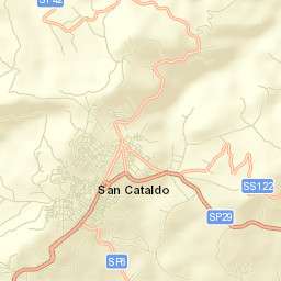 San Cataldo Street Map