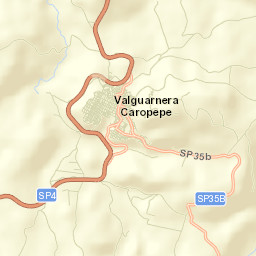 Valguarnera Caropepe Street Map