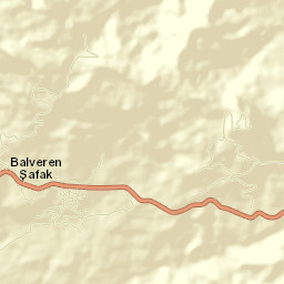 Balveren Street Map