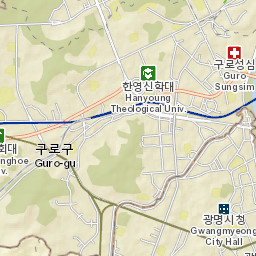 Kwangmyŏng Street Map