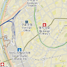 Geumcheon-gu Street Map