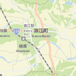 Namie Street Map