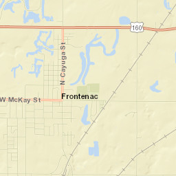Frontenac Street Map