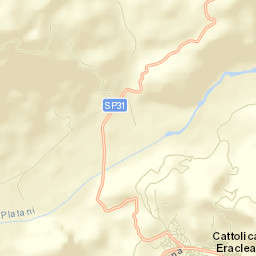 Cattolica Eraclea Street Map
