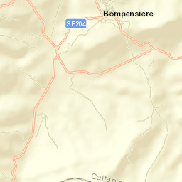 Bompensiere Street Map