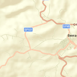 Serradifalco Street Map