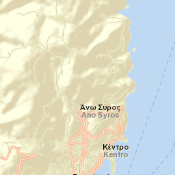 Ermoúpolis Street Map