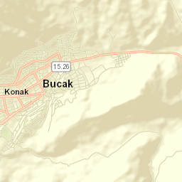 Bucak Street Map