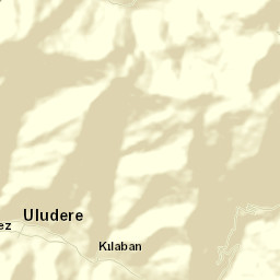 Uludere Street Map