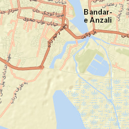 Bandar Anzali Street Map