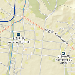 Incheon Street Map