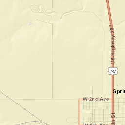 Springfield Street Map