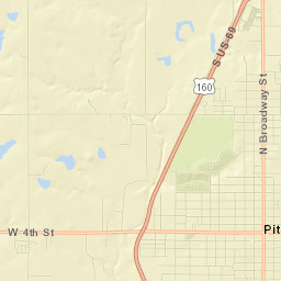Pittsburg Street Map