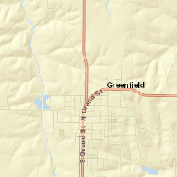 Greenfield Street Map