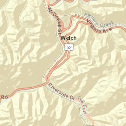 Welch Street Map