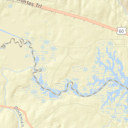 9805 Pocahontas Trail, Providence Forge, VA Street Map