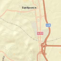 Santiponce Street Map