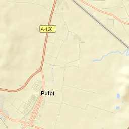Pulpí Street Map