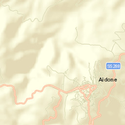 Aidone Street Map