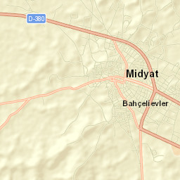 Midyat Street Map
