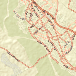 Mianeh Street Map