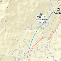 Gwacheon-si Street Map