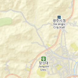Gwangju Street Map