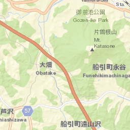 Tamura-shi Street Map