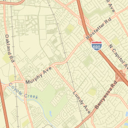 1428 Townsend Ave San Jose CA Street Map