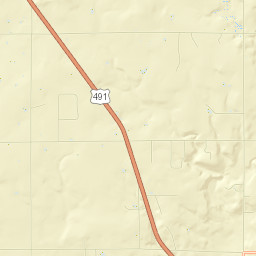 12551-12553 US-491 Cortez CO Street Map