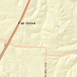 Fair Grove Street Map