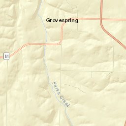 1601-1699 State Highway M Grovespring MO 65662 Street Map