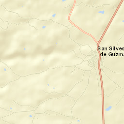 San Silvestre de Guzmán Street Map