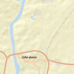 Gibraleón Street Map