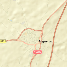 Trigueros Street Map
